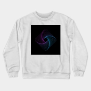 Beautiful geometric figure futuristic Crewneck Sweatshirt